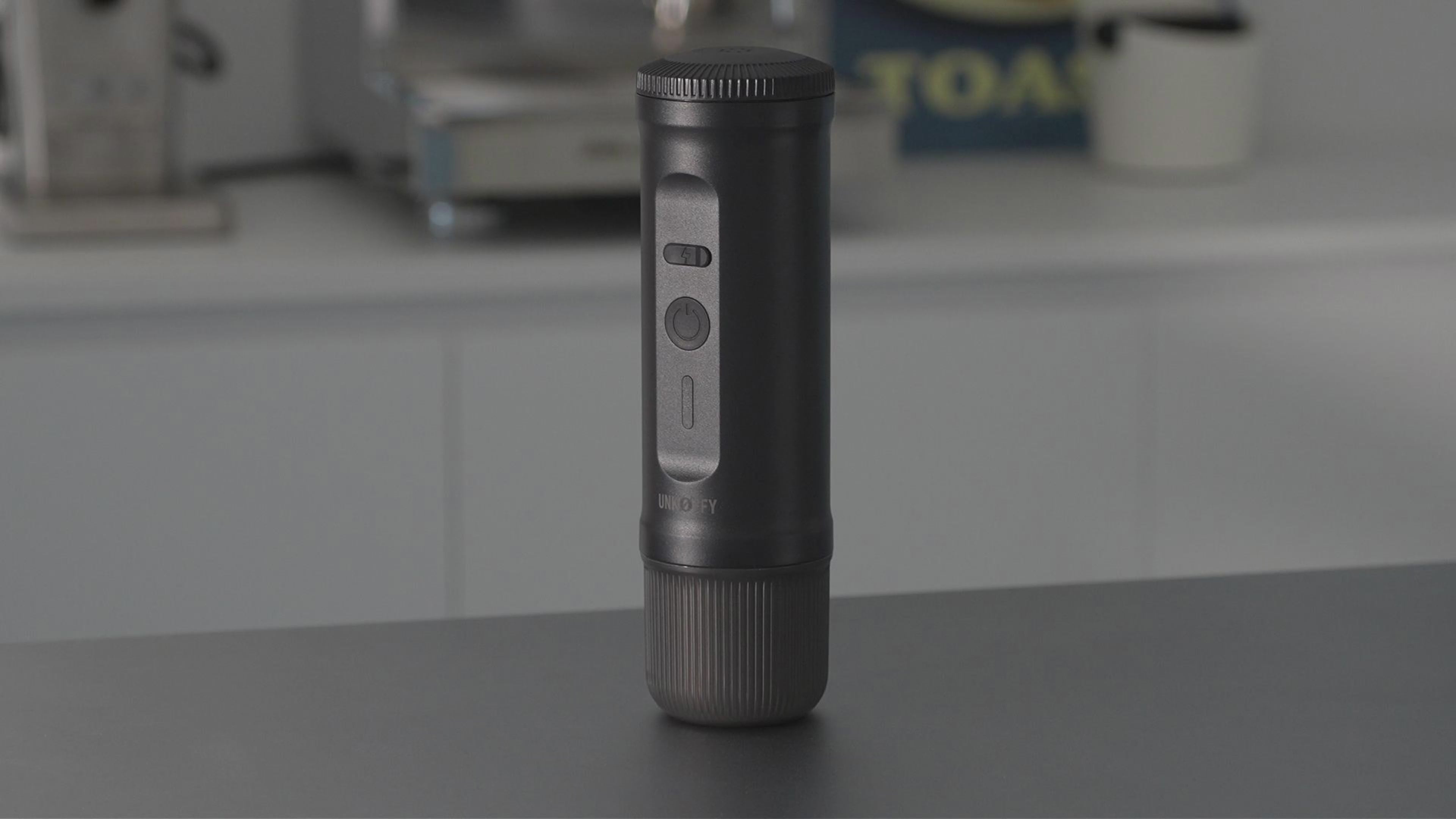 Maquina de Espresso Portátil Negra